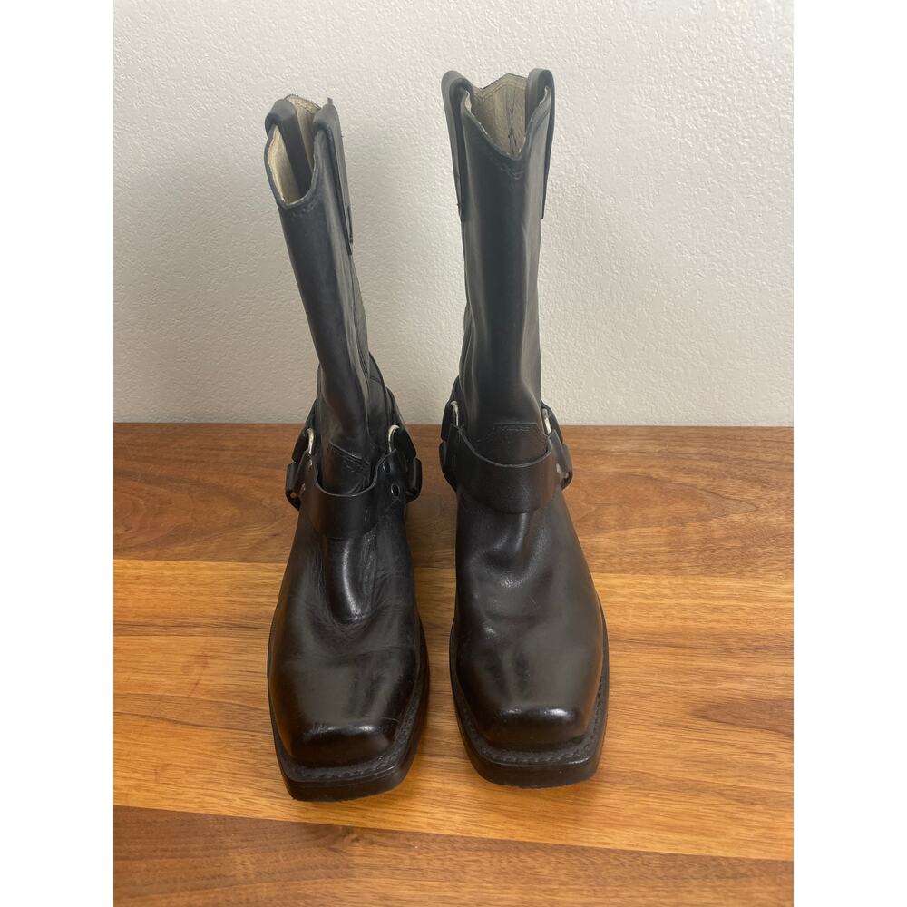 Durango Black Leather 10" Harness Boots Women's size 8.5 (generous fit) EU 40.5 - Picture 12 of 12